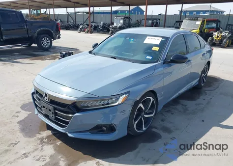 2021 Honda Accord Sport из США, поврежденный, VIN 1HGCV1F30MA021373